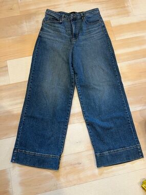 Lee Blue Denim Women’s Jeans with Branded Button
